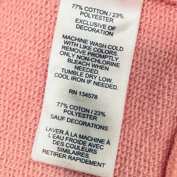 Vineyard Vines Shep Shirt Light Pink Quarter-Zip Sweatshirt - Picture 4 of 5